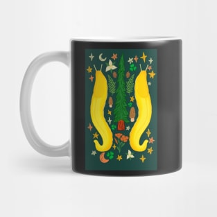 BANANA SLUG FOLK ART STICKER Mug